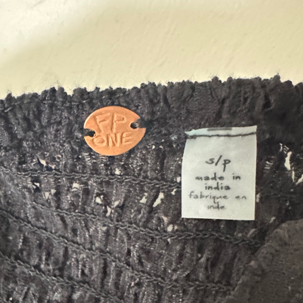FREE PEOPLE Black Maxi Lace Dress - Picture 2 of 3